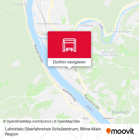 Lahnstein Oberlahnstein Schulzentrum Karte