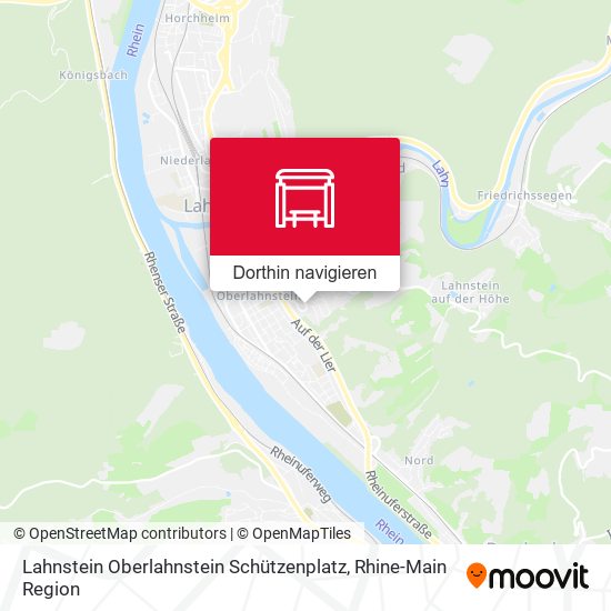 Lahnstein Oberlahnstein Schützenplatz Karte