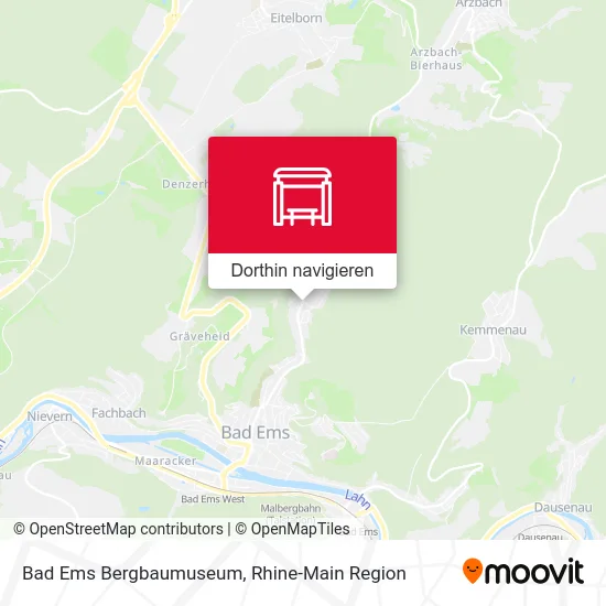 Bad Ems Bergbaumuseum Karte