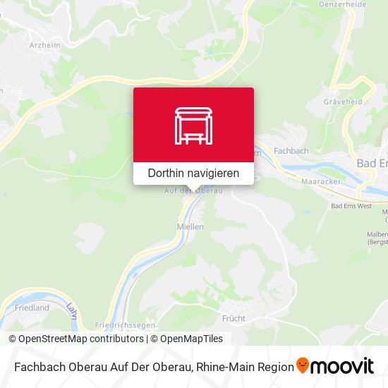 Fachbach Oberau Auf Der Oberau Karte
