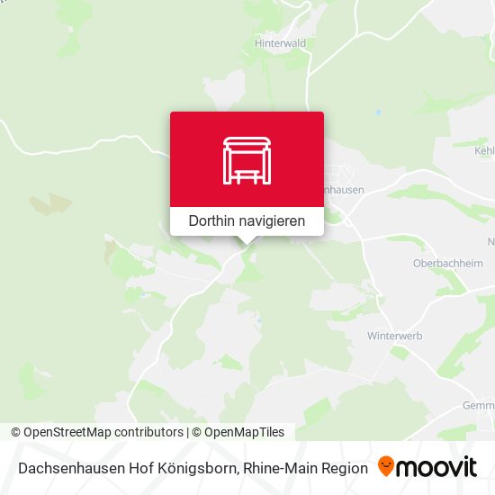 Dachsenhausen Hof Königsborn Karte
