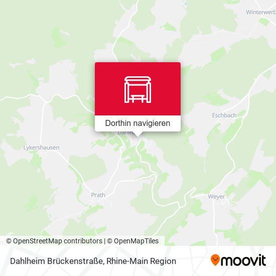 Dahlheim Brückenstraße Karte