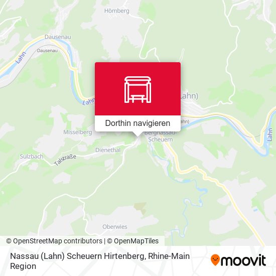 Nassau (Lahn) Scheuern Hirtenberg Karte