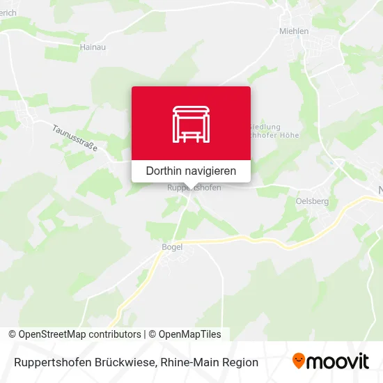 Ruppertshofen Brückwiese Karte