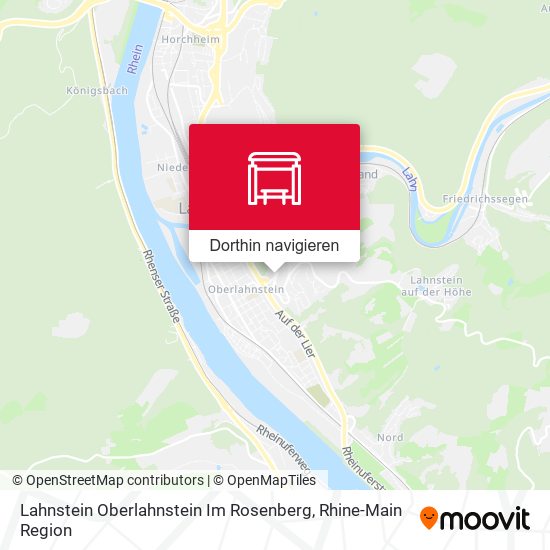 Lahnstein Oberlahnstein Im Rosenberg Karte