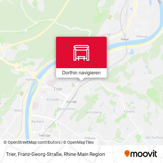 Trier, Franz-Georg-Straße Karte