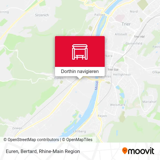 Euren, Bertard Karte