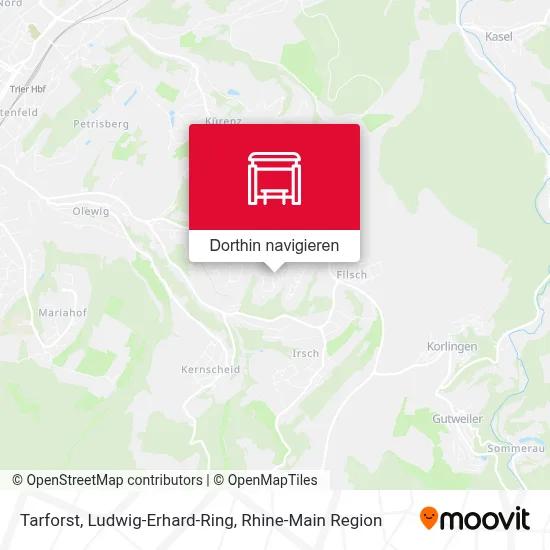 Tarforst, Ludwig-Erhard-Ring Karte