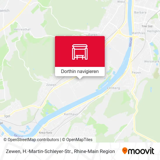 Zewen, H.-Martin-Schleyer-Str. Karte