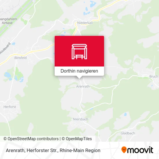 Arenrath, Herforster Str. Karte