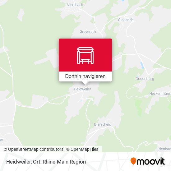 Heidweiler, Ort Karte