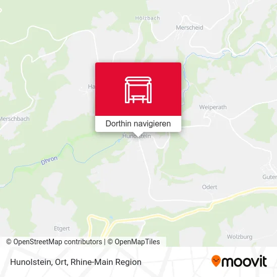 Hunolstein, Ort Karte