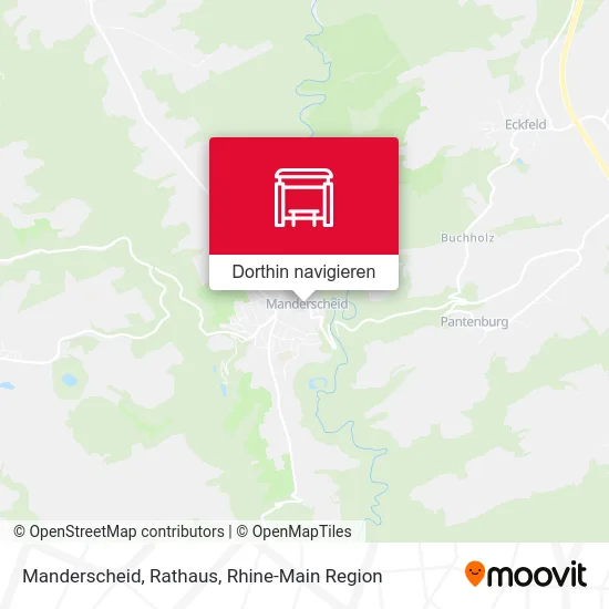 Manderscheid, Rathaus Karte