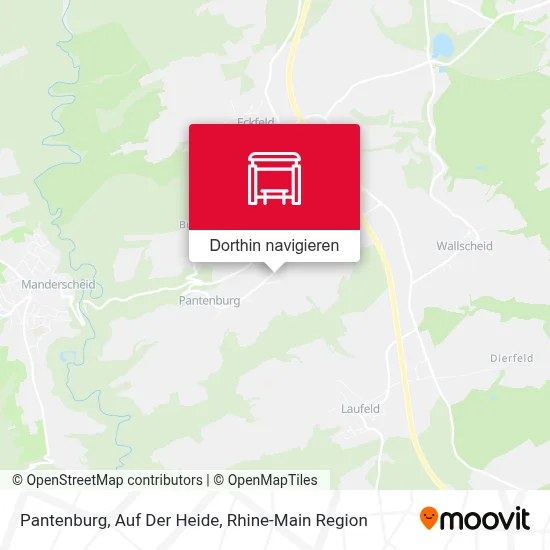 Pantenburg, Auf Der Heide Karte