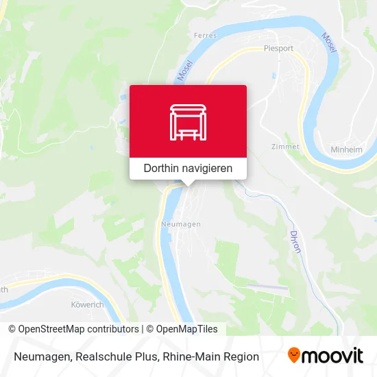 Neumagen, Realschule Plus Karte