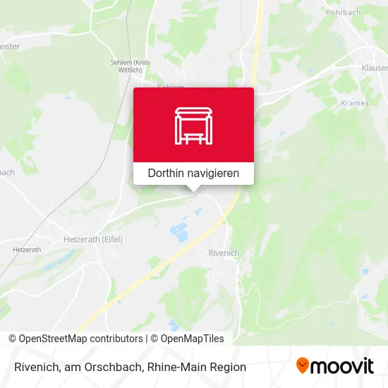 Rivenich, am Orschbach Karte