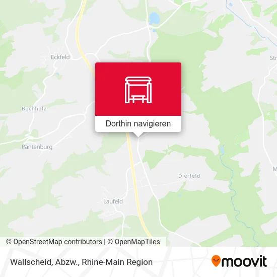 Wallscheid, Abzw. Karte