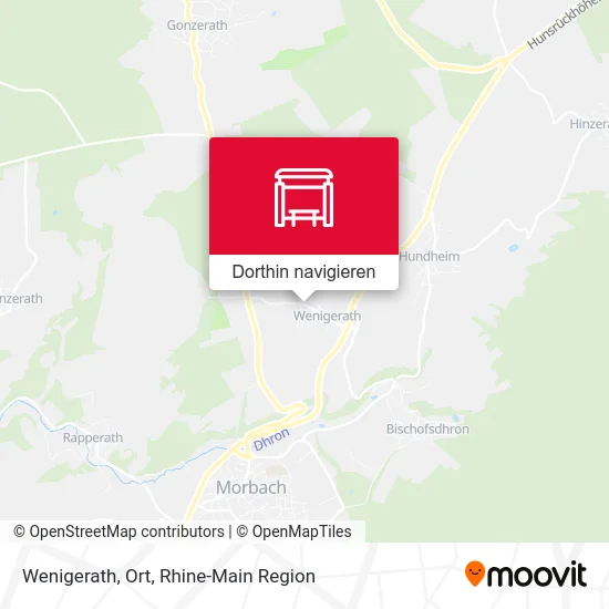 Wenigerath, Ort Karte