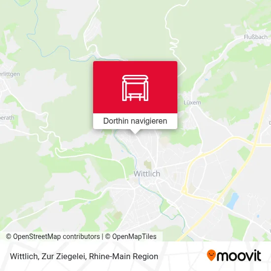 Wittlich, Zur Ziegelei Karte
