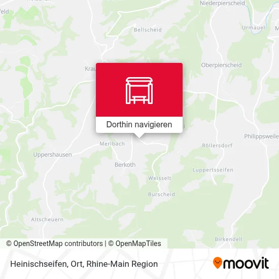 Heinischseifen, Ort Karte