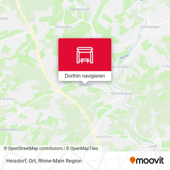 Heisdorf, Ort Karte