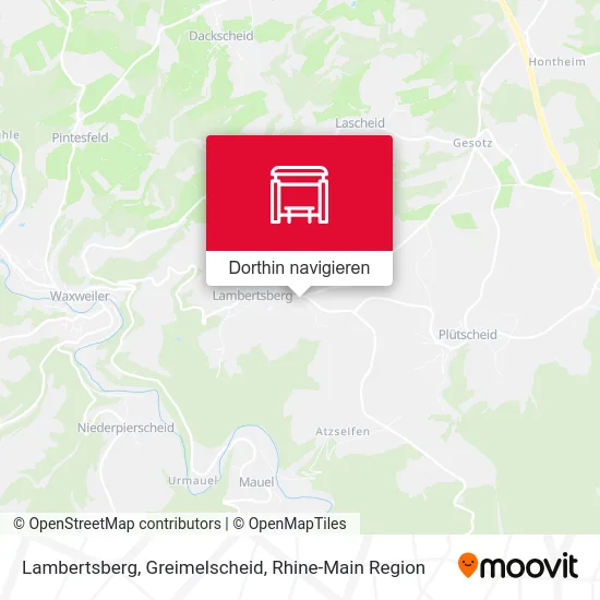 Lambertsberg, Greimelscheid Karte