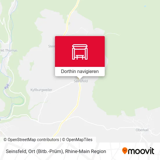 Seinsfeld, Ort (Bitb.-Prüm) Karte