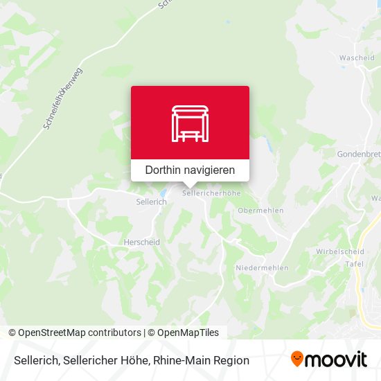 Sellerich, Sellericher Höhe Karte