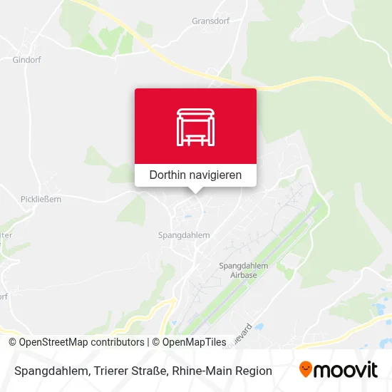 Spangdahlem, Trierer Straße Karte