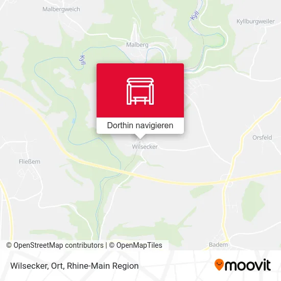 Wilsecker, Ort Karte