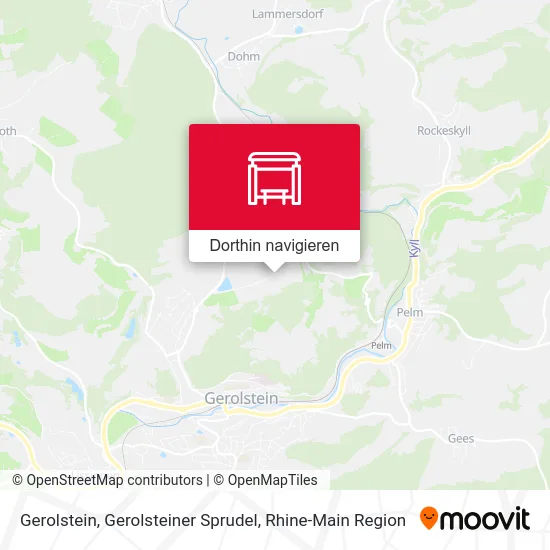 Gerolstein, Gerolsteiner Sprudel Karte