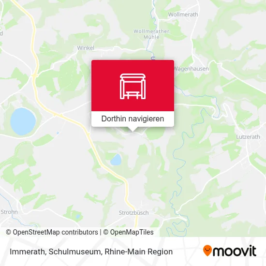 Immerath, Schulmuseum Karte