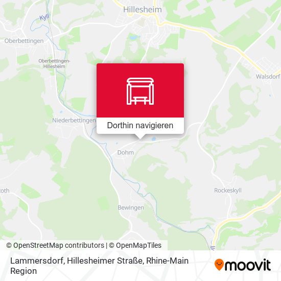 Lammersdorf, Hillesheimer Straße Karte