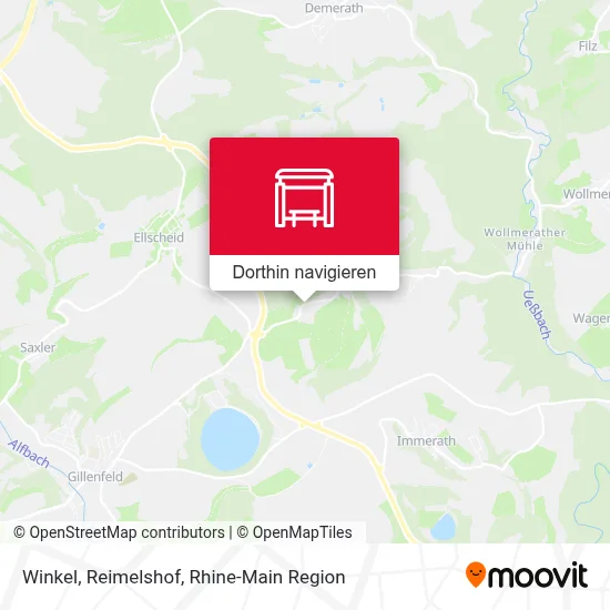 Winkel, Reimelshof Karte