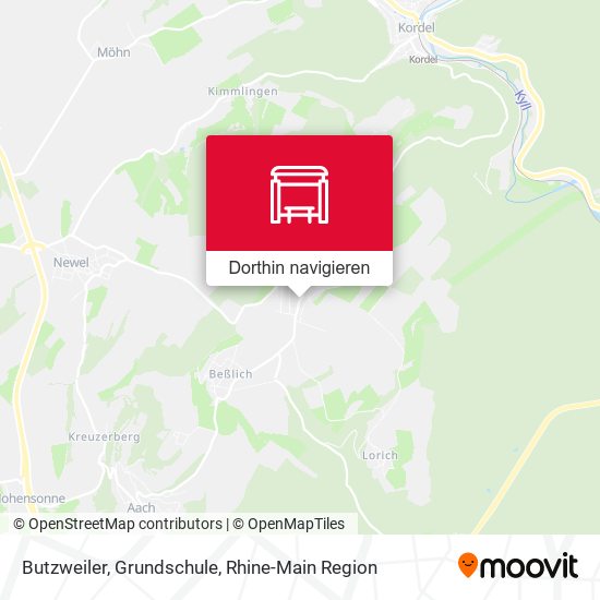 Butzweiler, Grundschule Karte