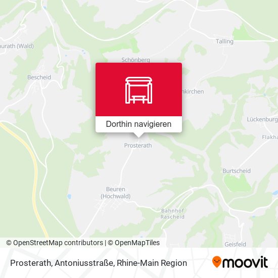 Prosterath, Antoniusstraße Karte
