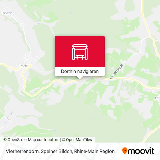 Vierherrenborn, Speiner Bildch Karte