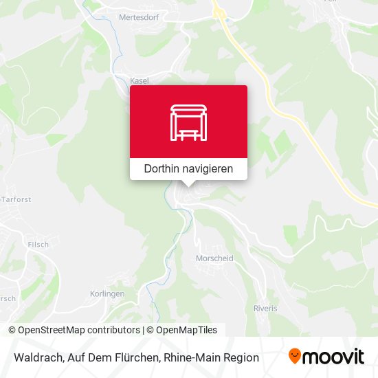 Waldrach, Auf Dem Flürchen Karte