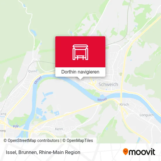 Issel, Brunnen Karte