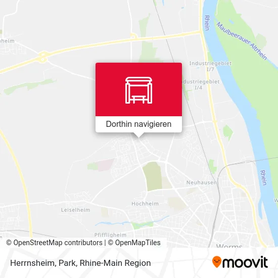 Herrnsheim, Park Karte