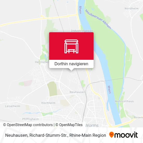 Neuhausen, Richard-Stumm-Str. Karte