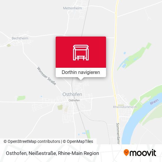 Osthofen, Neißestraße Karte