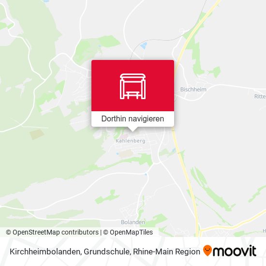 Kirchheimbolanden, Grundschule Karte