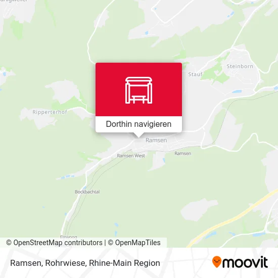 Ramsen, Rohrwiese Karte