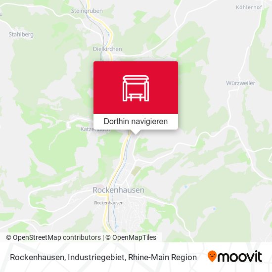 Rockenhausen, Industriegebiet Karte