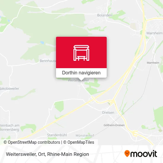 Weitersweiler, Ort Karte