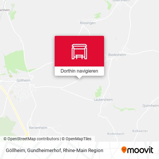 Göllheim, Gundheimerhof Karte