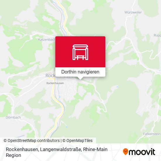 Rockenhausen, Langenwaldstraße Karte