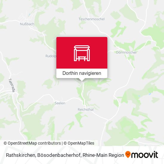 Rathskirchen, Bösodenbacherhof Karte