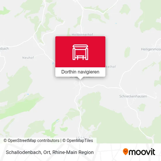 Schallodenbach, Ort Karte